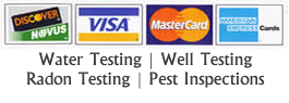 Well Testing Stonington CT Credit Cards Accepted